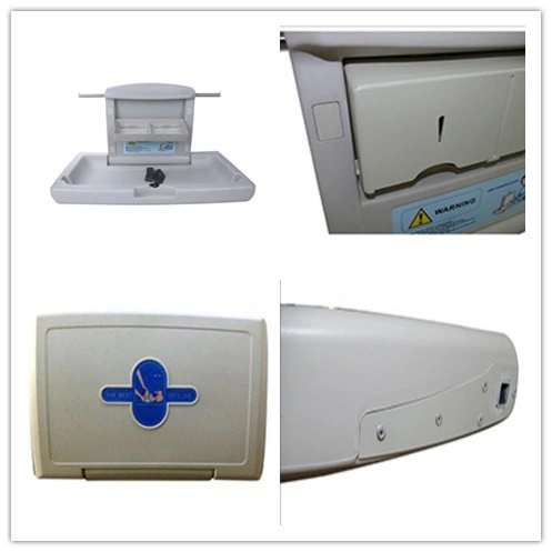 Wall-Mounted Plastic Folding Baby Changing Station Table