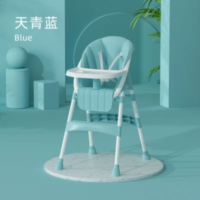 Cadeira alta dobrável para bebê por atacado chinesa nova cadeira de jantar para bebê