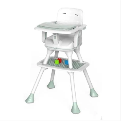 Cadeira de jantar multifuncional ajustável para bebês, cadeira alta de alimentação para crianças